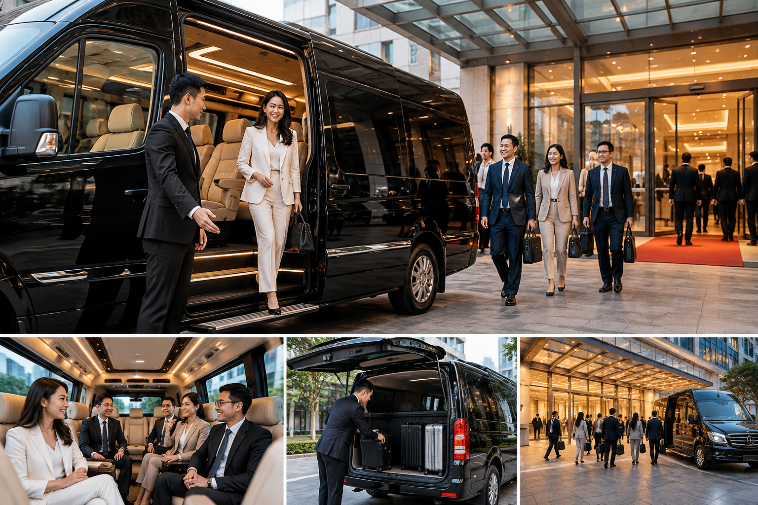 Thuê Xe Limousine 16 Chỗ Đưa Đón Chuyên Gia, Đối Tác Nước Ngoài Tại Hà Nội: Những điều cần biết