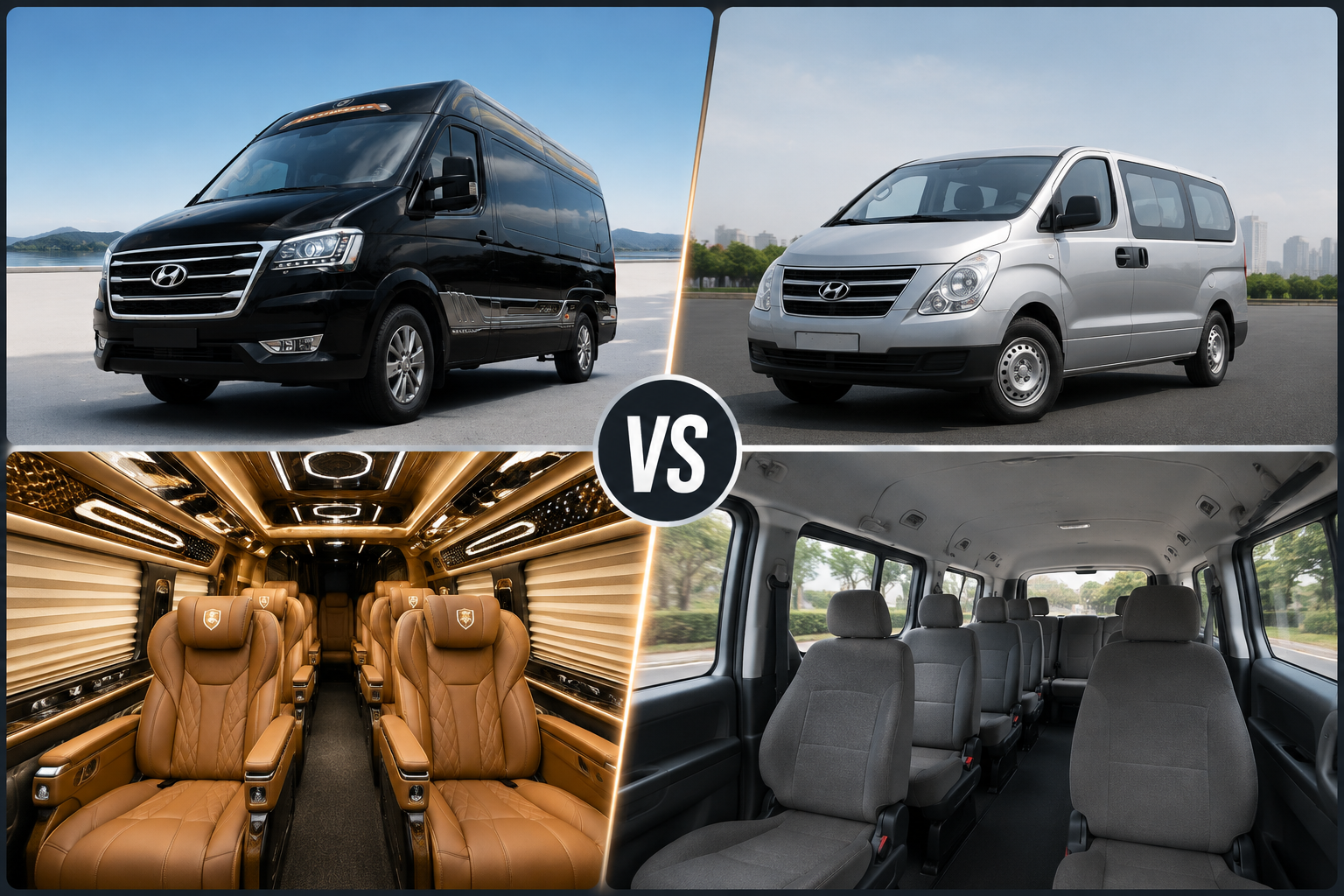 Limousine Dcar 9 chỗ với xe phổ thông: Khác Biệt Nào Đáng Tiền?