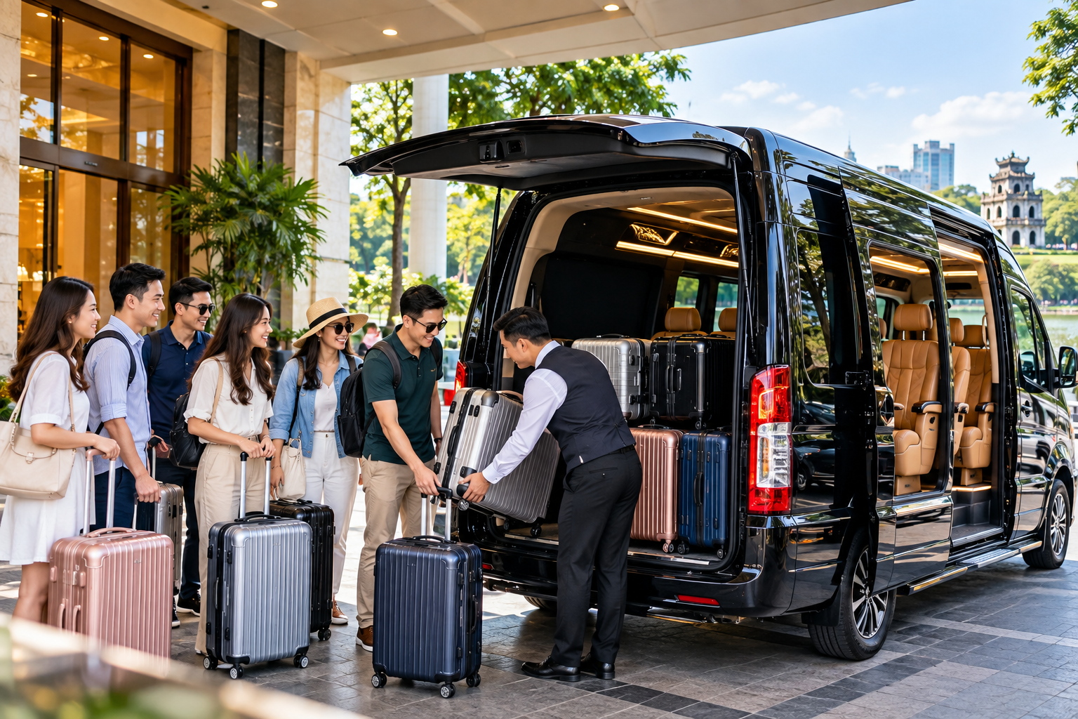 Cách lên lịch trình khi thuê xe limousine 16 chỗ nguyên chuyến: Những điều cần biết
