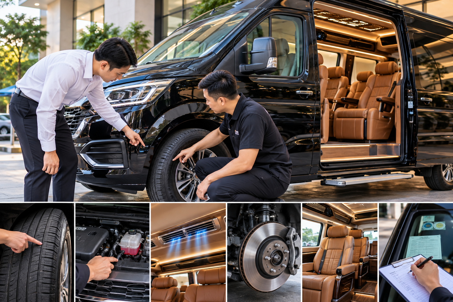  Cách nhận biết xe limousine 9 chỗ được bảo dưỡng tốt: Những điều cần biết